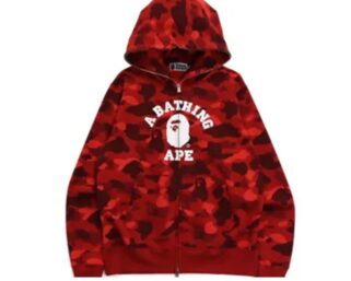 Red Bape Hoodie, Streetwear’s Timeless Symbol of Boldness